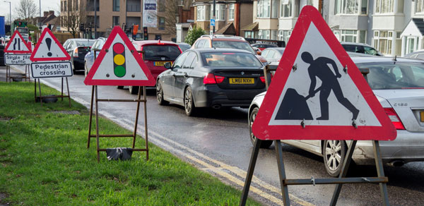 Road works